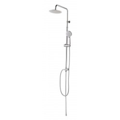 Ensemble de douche sans robinetterie – tête ronde diam. 20 cm – Milos – AZZURO
