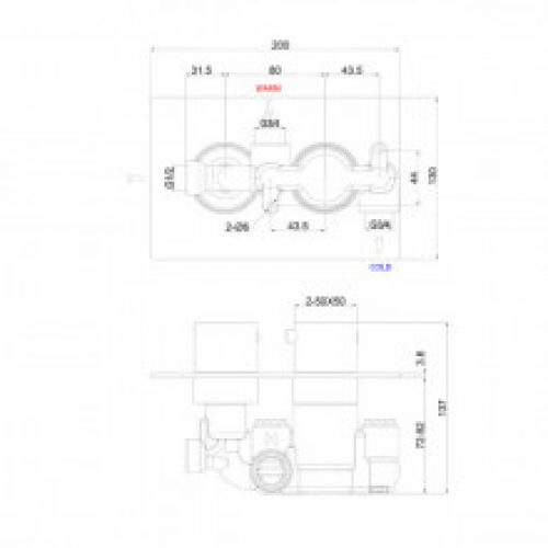 Ensemble de douche thermostatique ABELLÁN