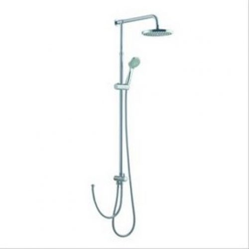 Ensemble douche Life laiton chromé avec douchette