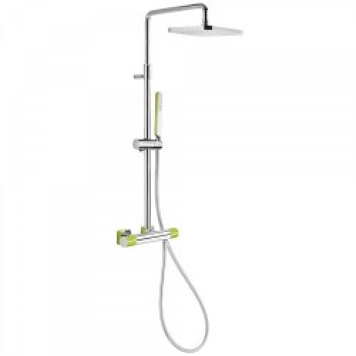 Ensemble Douche thermostatique – TRES 20019501VE Vert