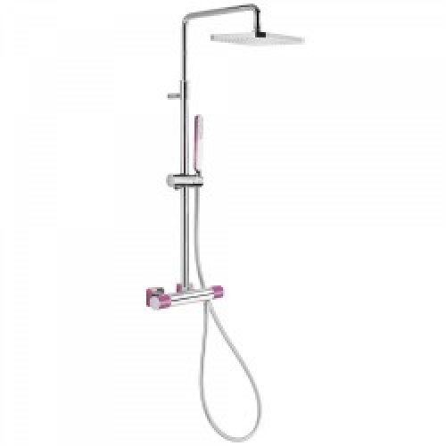 Ensemble Douche thermostatique – TRES 20019501VI Violet