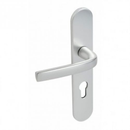 Ensemble grandes plaques – entraxe 195 mm – aluminium argent – Logio