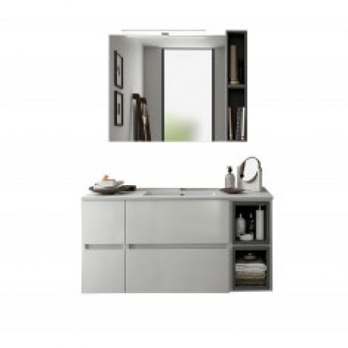 Ensemble meuble complet FUSSION LINE 1105/C Blanc brillant – Salgar