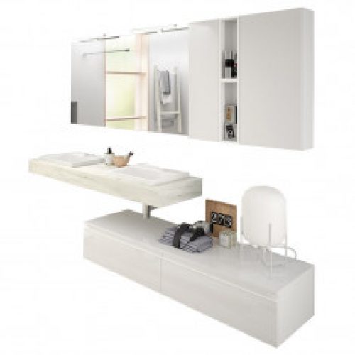 Ensemble meuble de salle de bain – COMPAKT 1600 – Salgar