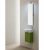 Ensemble meuble EDMA serie MBV lavabo ronde et meuble couleur verte