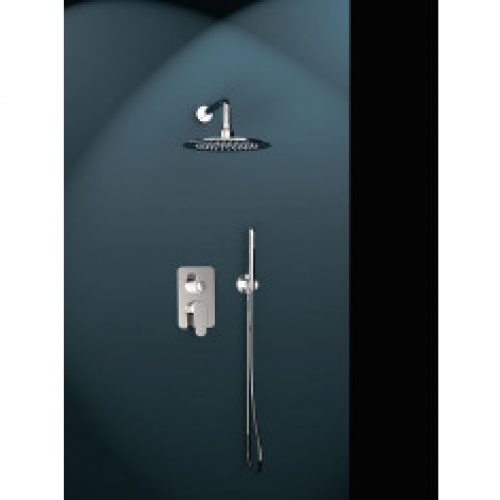 Ensemble mitigeur douche encastré 2 voies – tête de douche – douchette ALEXIA – Ramon Soler K3615021