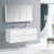 Ensemble pour salle de bain EDGE 1300 – dans différentes couleurs – armoire de toilette et colonne en option