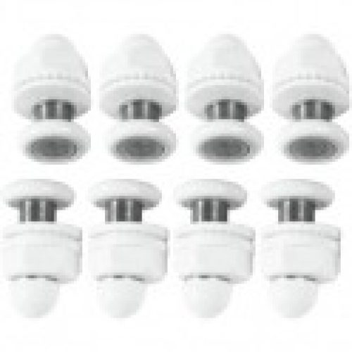 Ensemble roulettes+visserie pour cabine et paroi de douche – izibox – Leda