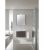 Ensemble salle de bain EOLA anthracite brillant largeur 700 mm