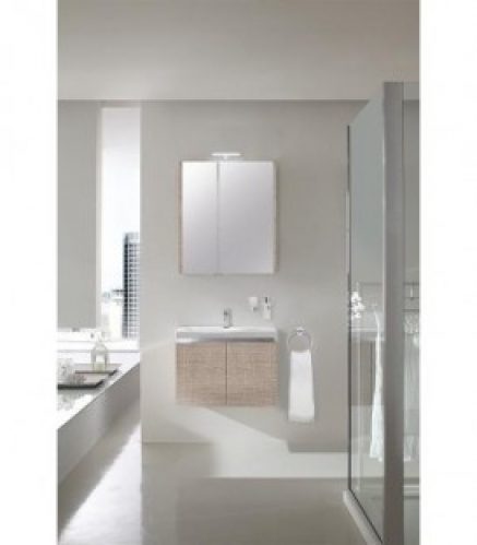 Ensemble salle de bain EOLA tranche écru largeur 700 mm