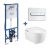 Ensemble Smart Toilet In-Wash suspendu Inspira…