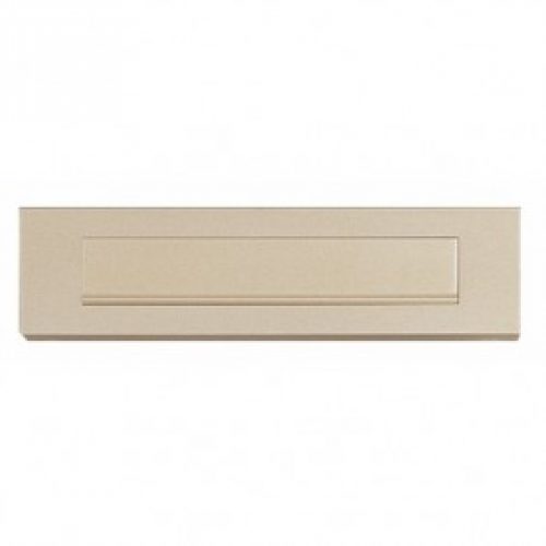 Entrée de boîte aux lettres en aluminium anodisé