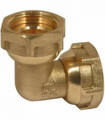 Equerre laiton avec écrou-chapeau 1/2&Prime; chapeau x 1/2&Prime; chapeau