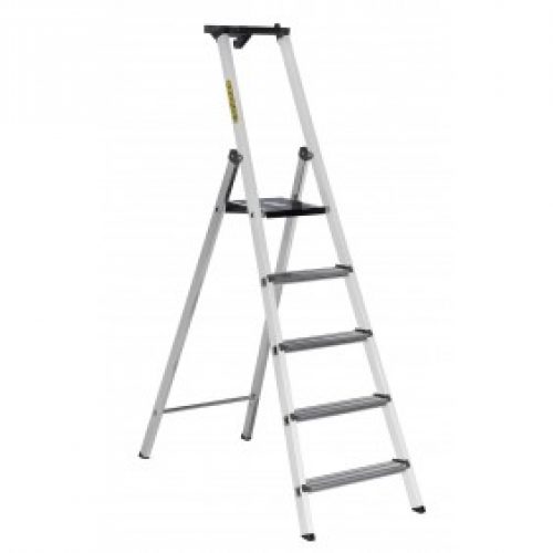 Escabeau en aluminium laqué – 6 marches serties – MB