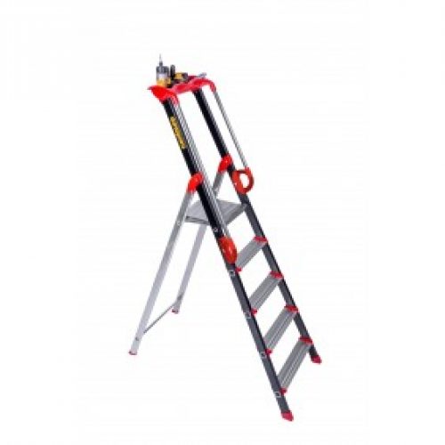 Escabeau Pro’UP marches serties 2 rampes d’accès – charge maxi 150 kg