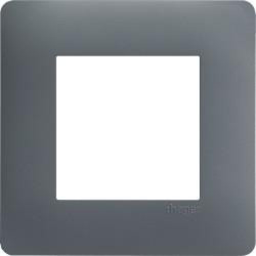 ess. Plq 1 p. Graphite HAGER WE421