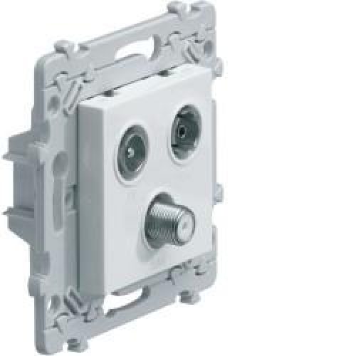 Ess. TV+FM+SAT directe 1entrée HAGER WE256