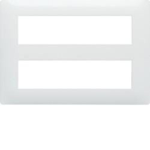 Essensya 16M Plaque Blanc HAGER WE416