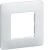 Essensya Plaque 1 poste Blanc HAGER WE401