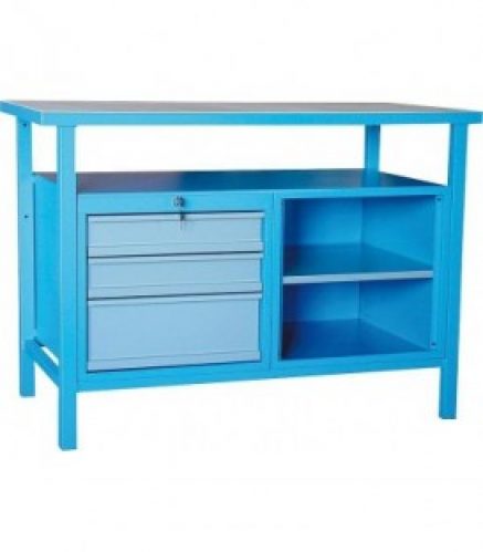 etablie avec plaque de serrage et tiroir verrouillable 1200x600x850 mm