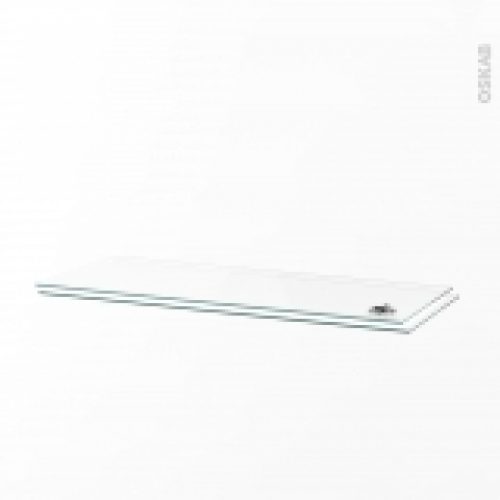 Etagere En Verre N321 Pour Meuble L80 L767X31Cm Ep 6Mm Lot De 2 Sokleo