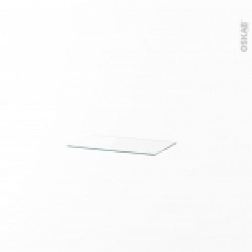 Etagere En Verre Pour Armoire De Rangement L40Xp27 L367 X P23 X Ep 5Mm Hakeo