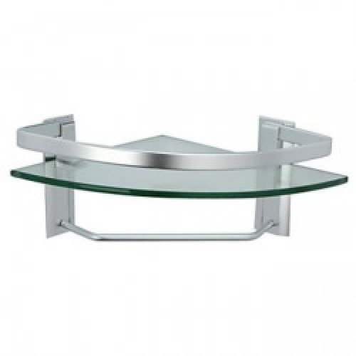 Etagère contemporain en verre et aluminium