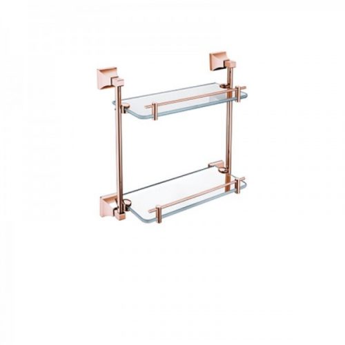 Etagère double en verre Heritage Chancery