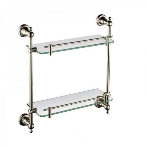 Etagère double en verre Holborn Heritage