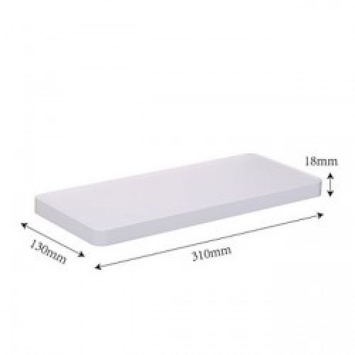 Etagère moderne en plastic abs peint et fixation au mur