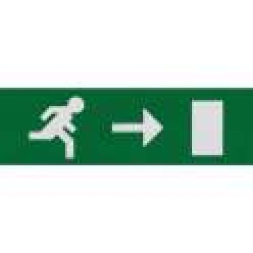 Etiquette de signalisation adhésive pour bloc lumineux – Luminox