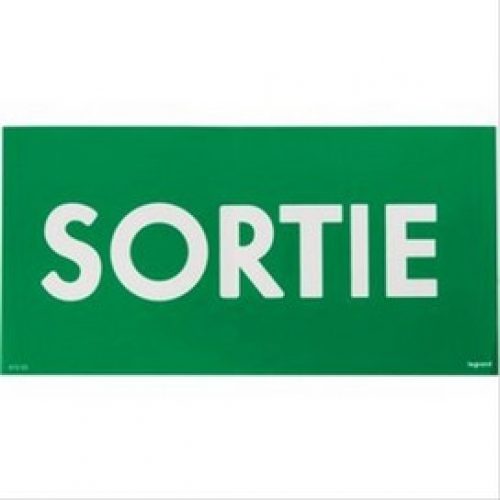 Etiquette de signalisation adhésive pour Bloc lumineux