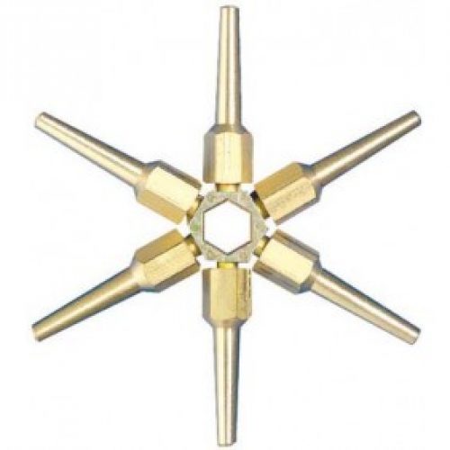 Etoile de 6 becs pour chalumeau oxy-acétylène