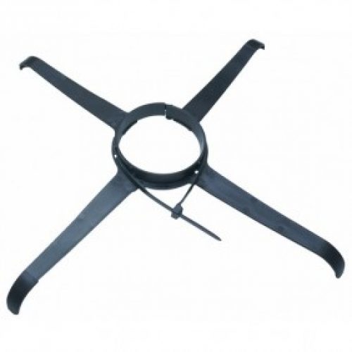 Etoile de centrage pour conduit de chaudière à condensation