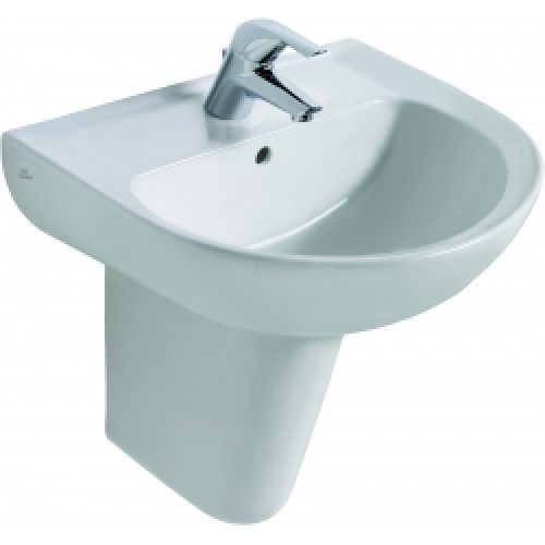 EUROVIT Lavabo 215 x 550 x 445 mm, blanc…