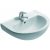 EUROVIT Lavabo 215 x 650 x 475 mm, blanc…