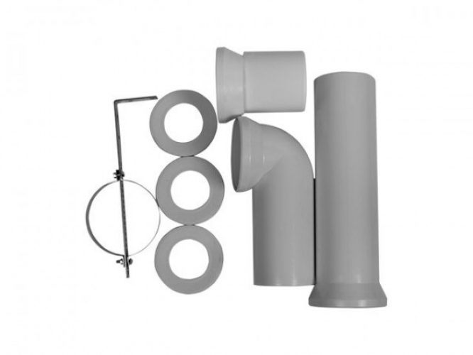 Evacuation WC Duravit Vario Set de raccordement universel