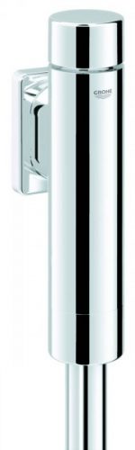 Evacuation WC Grohe Rondo A.S. Robinet de chasse pour WC avec robinet d’arrêt Chromé Laiton