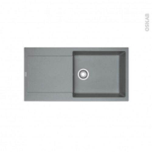 Evier De Cuisine Maris Granit Stone 1 Grand Bac Egouttoir A Encastrer Franke