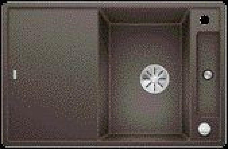 Evier Encastrable Blanco Axia III 45 S avec planche en verre (523183)