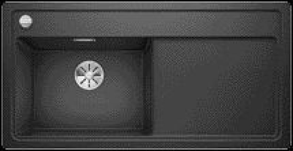 Evier Encastrable Blanco Zenar XL 6 S avec planche en verre égouttoir