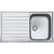 Evier Encastrable Franke Argos 1 bac inox avec plage 860 mm 1010476543