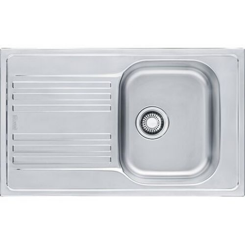 Evier Encastrable Franke Euroform 1 bac inox avec plage 780 mm 1010073947