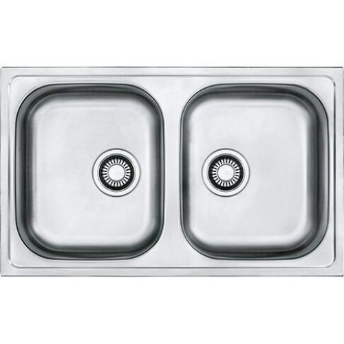 Evier Encastrable Franke Euroform 2 bacs inox 780 mm