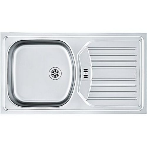 Evier Encastrable Franke Eurostar 1 bac inox avec plage 780 mm