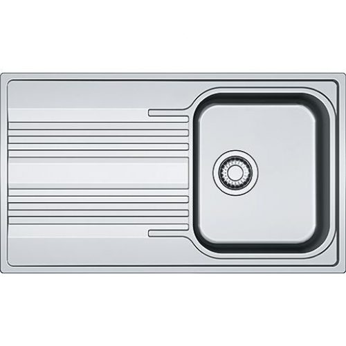 Evier Encastrable Franke Smart 1 bac inox avec plage 860 mm