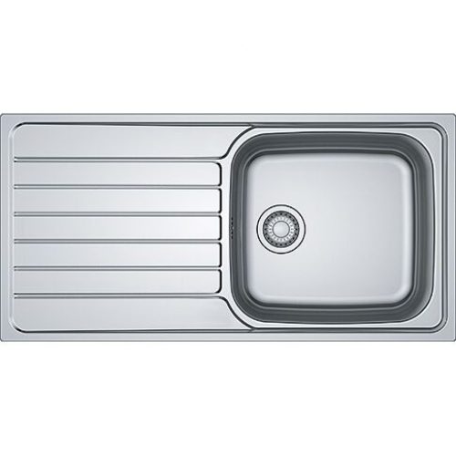 Evier Encastrable Franke Spark 1 bac inox avec plage 1000 mm