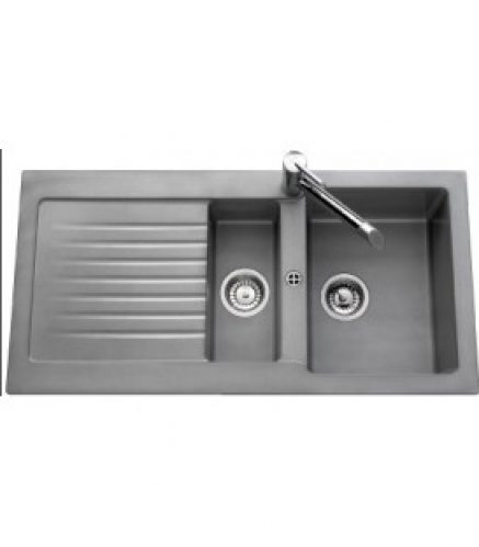 Evier Palma avec un vide-sauce