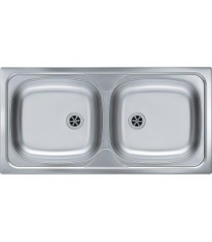 Evier Rieber E 86/2 en inox