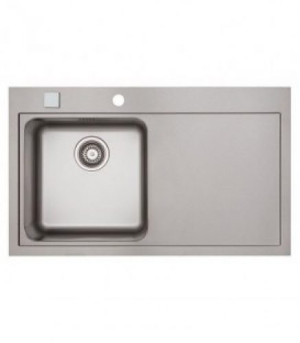 Evier Rieber LINEA 100 en Inox, gauche